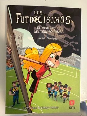 Los Futbolísimos: El Misterio del Tesoro Pirata - Red & Yellow Cover by